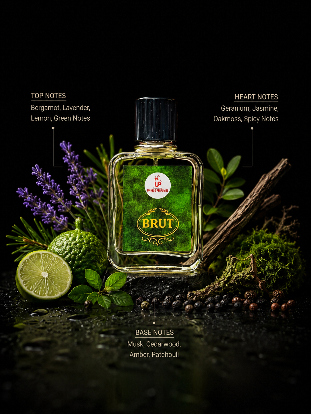 Unique Perfumes fragrance artwork