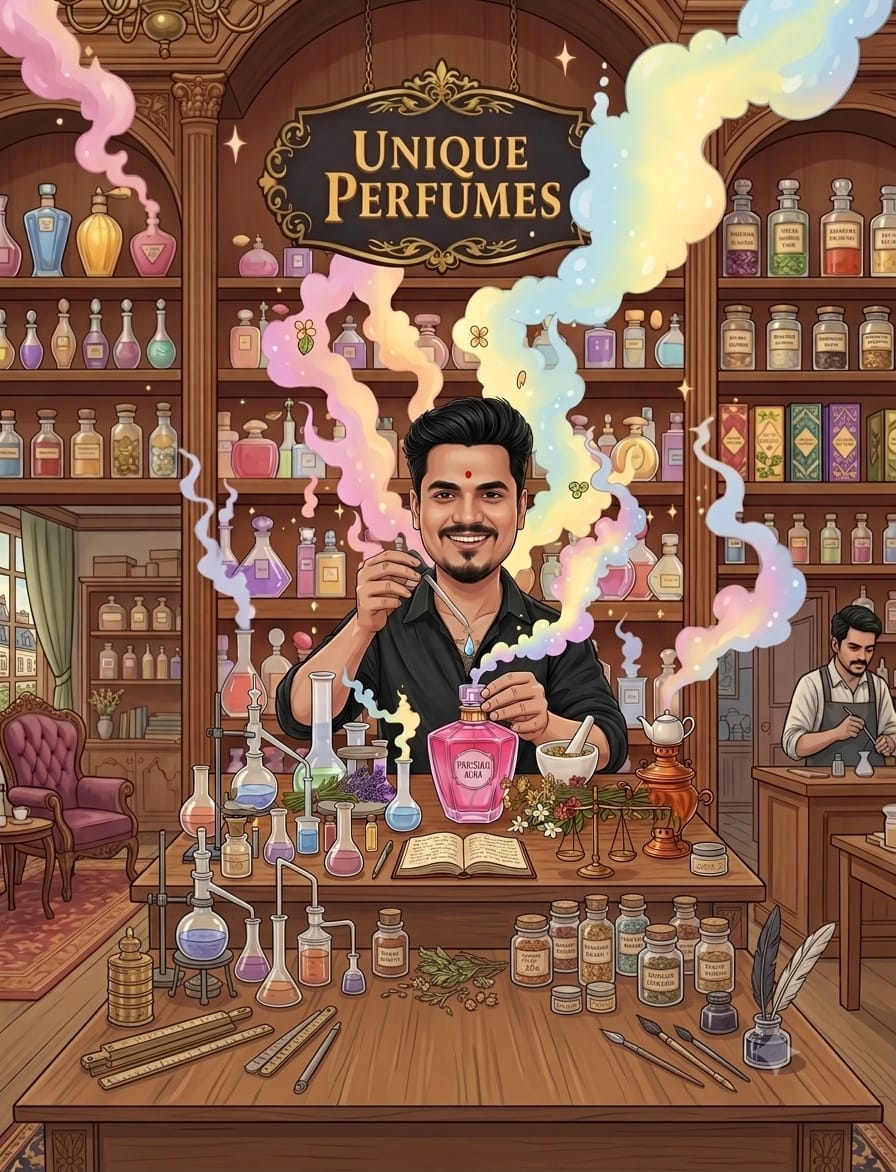 The Unique Perfumes fragrance atelier